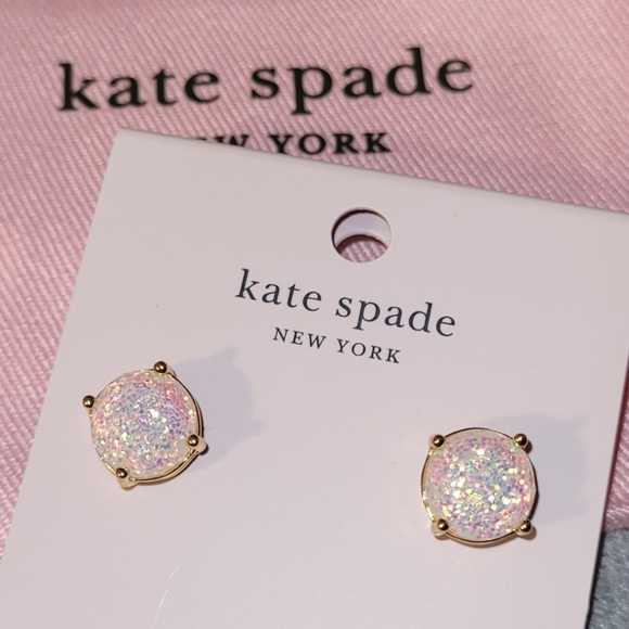 Kate Spade 'Glitter Gumdrop' studs - Picture 6 of 16